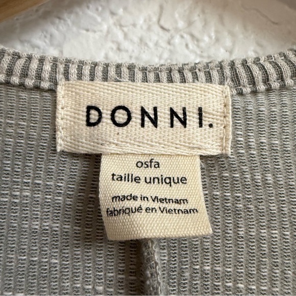 Donni Ribbed Cardigan OSFA - Picture 4 of 4